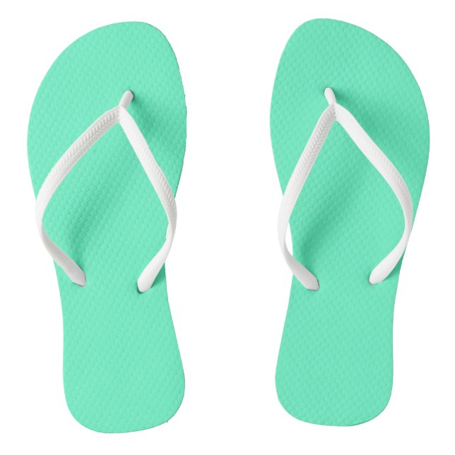 Chinelos Neon Turquoise (Pé da cama)