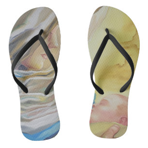 Chinelos Nossa Senhora do Silêncio segurando Jesus bebê