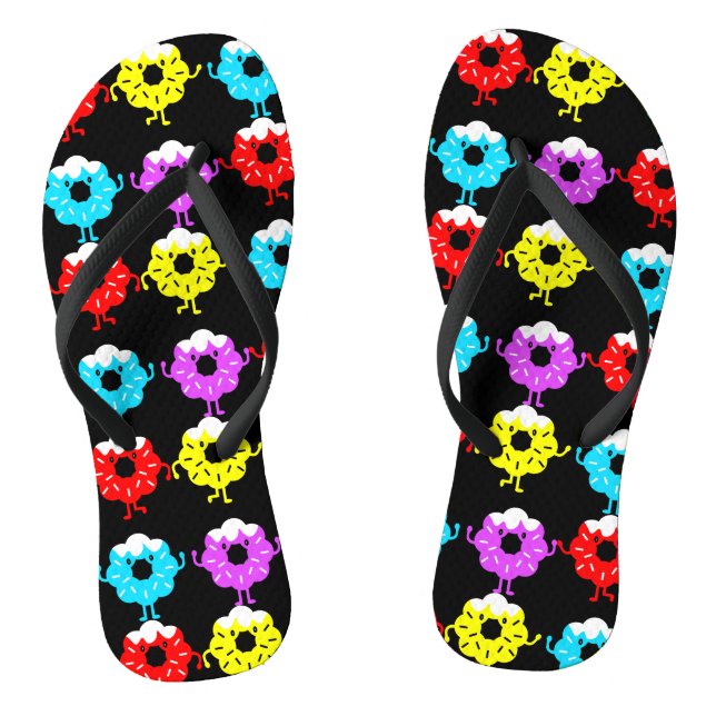 Chinelos Nozes do Dia Nacional da Rosquinha (Pé da cama)