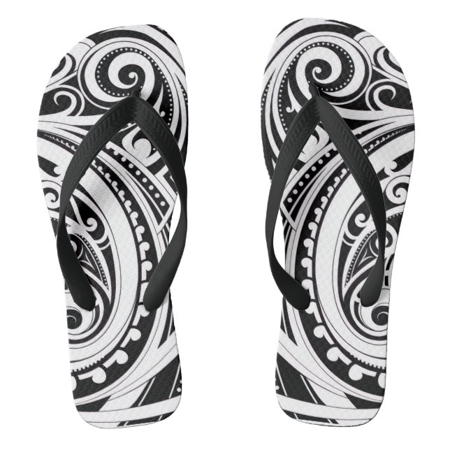 Chinelos NZKULTURE Māori design exclusivo (Pé da cama)