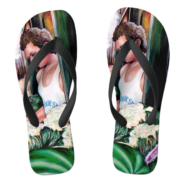 Chinelos O Que Você Gosta Desses Melões? (Pé da cama)