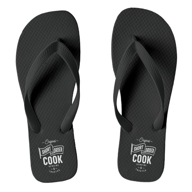 Chinelos Oferta de Título de Trabalho do Cook de Encomenda  (Pé da cama)