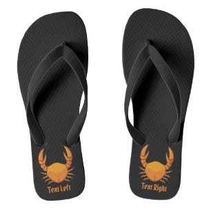 Chinelos Orange Crab