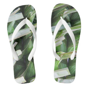 Chinelos Pacotes de Folha de Banana Embalados