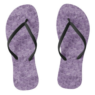 Chinelos Padrão de plástico bolha roxo