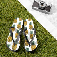 Padrão Sem Costura De Abacaxi De Aquarelas Tropica