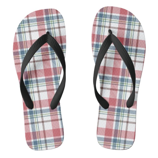 Chinelos Padrão Xadrez Clássico (Pé da cama)