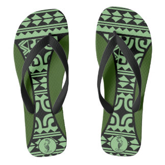 Chinelos Paire de tongs Tribal Ethnic