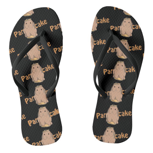 Chinelos Pancakebunnyflipflops (Pé da cama)