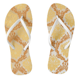 Chinelos Papel de parede 5 do damasco