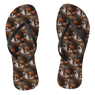 Chinelos Papillon Puppy Autumn Delight Pumpkin