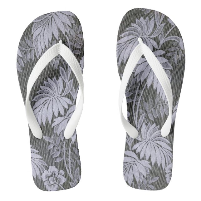 Chinelos para adultos, amplas precintas (Pé da cama)