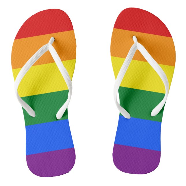 Chinelos para mulheres - Cores do Orgulho (Pé da cama)