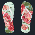 Chinelos Pássaro da Flor bonito Chintz Peony n<br><div class="desc">Acessórios de moda combinam fazem um presente perfeito para um Chá ou uma Festa de Chá de panela Presente para a noiva que está usando isso como sua suíte de convites. Peônias modernas e bonito de flores estilizadas em cores frescas brilhantes especialmente perfeitas para casamentos de Primavera ou Verão. Este...</div>