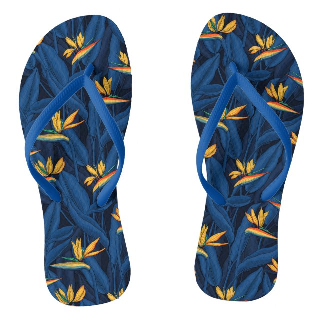 Chinelos Pássaro noturno do jardim do paraíso 2 (Pé da cama)