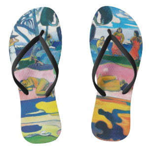 Chinelos Paul Gauguin Day of God (Mahana no atua) Art