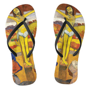 Chinelos Paul Gauguin O Cristo Amarelo Vintage Belas Artes