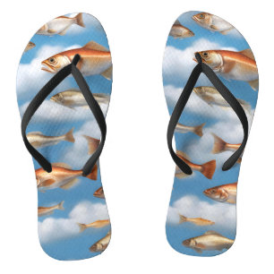 Chinelos Peixes em Choque