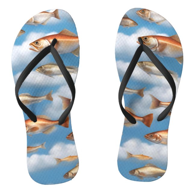 Chinelos Peixes em Choque (Pé da cama)