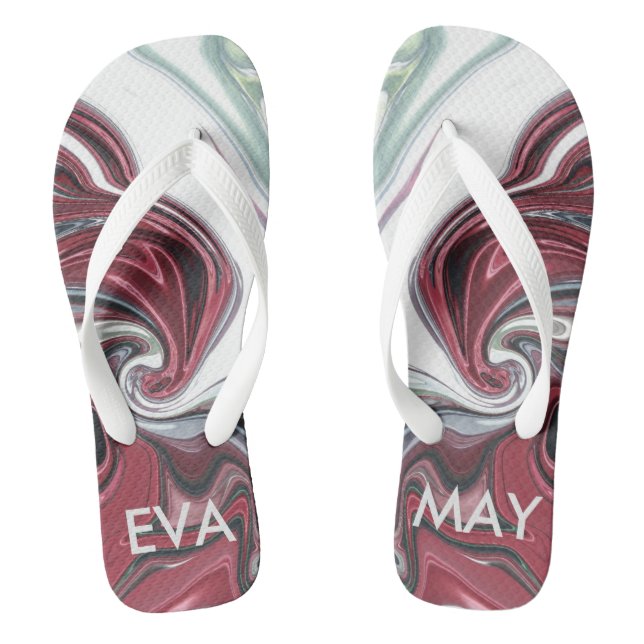 Chinelos personalizados (Pé da cama)