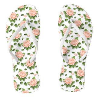 Chinelos Personalizados Flor de Pessegueiro Fofos