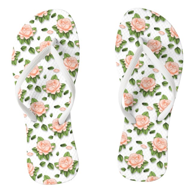 Chinelos Personalizados Flor de Pessegueiro Fofos (Pé da cama)