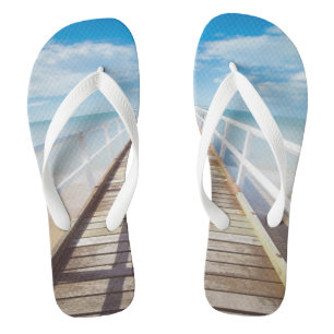 Chinelos Pier de praia tropical