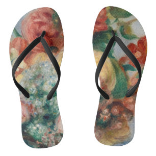 Chinelos Pierre-Auguste Renoir - Flores em um Vase