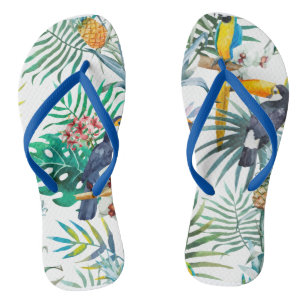Chinelos Pineapple Pássaro