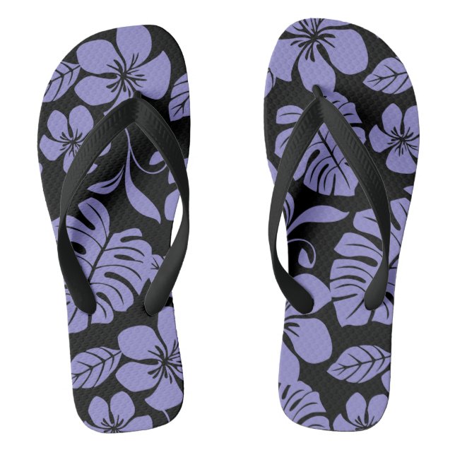 CHINELOS PINK BIKINI (PRETO/LAVANDA) (Pé da cama)