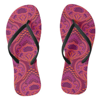 Chinelos Pinkoinko - Paisley Emplumado