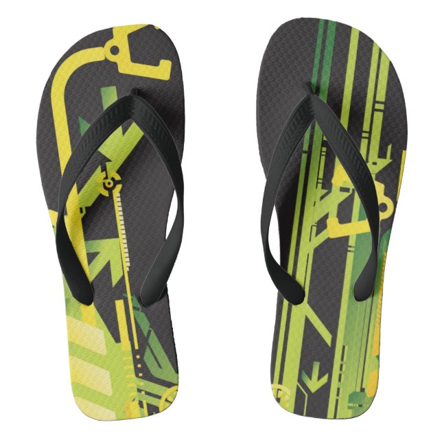 Chinelos Plano de fundo de meio-tom técnico 4 (Pé da cama)