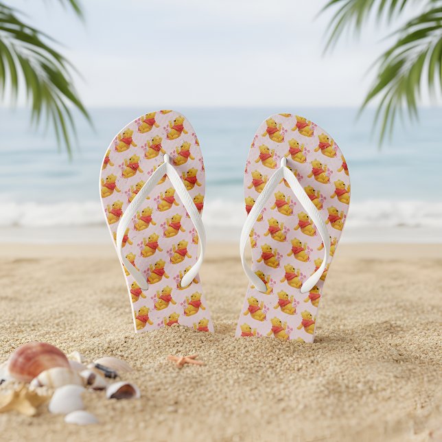 Chinelos Pooh Flip Flops (Criador carregado)