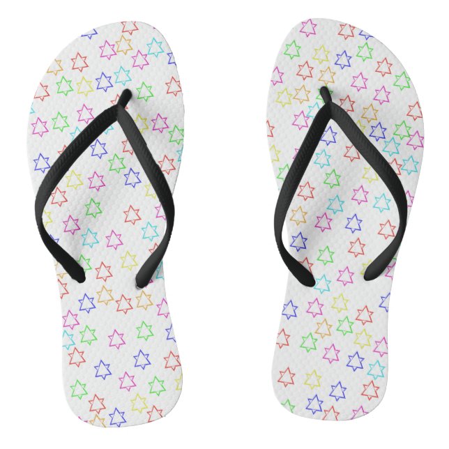 Chinelos praia de estrelas brilhantes (Pé da cama)