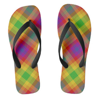 Chinelos Pride Tartan