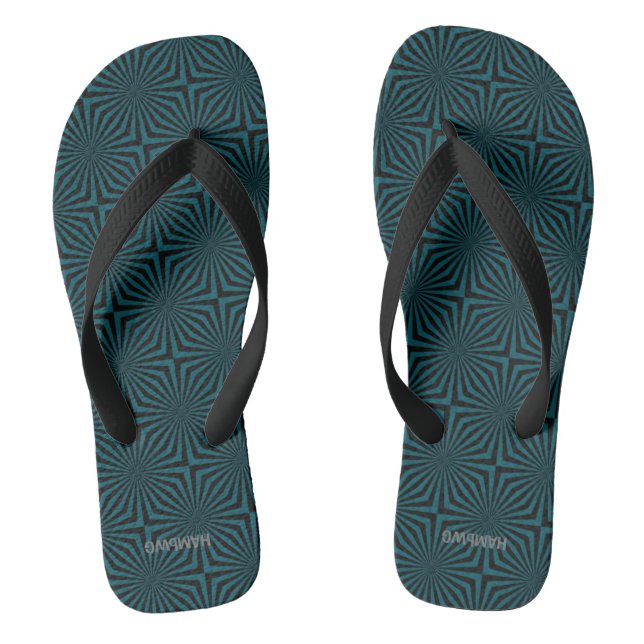 Chinelos Psicodélico de Flip-Flops - HAMbyWG (Pé da cama)