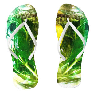 Chinelos Quando a vida te dá limões