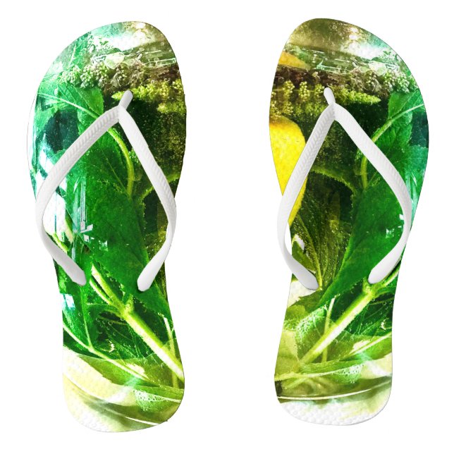 Chinelos Quando a vida te dá limões (Pé da cama)