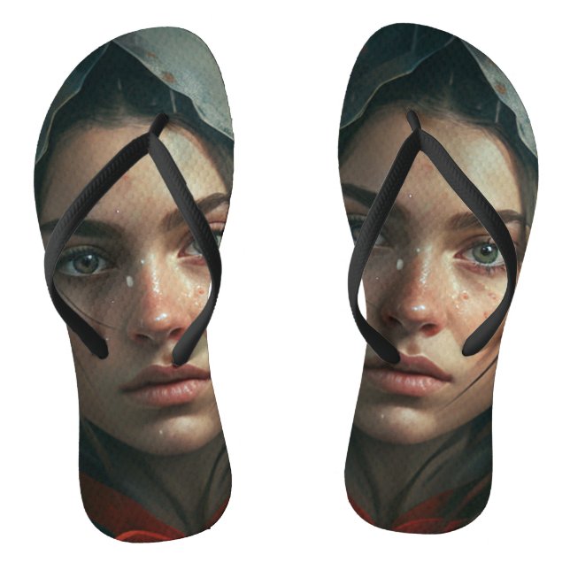 Chinelos Rain hood girl (Pé da cama)