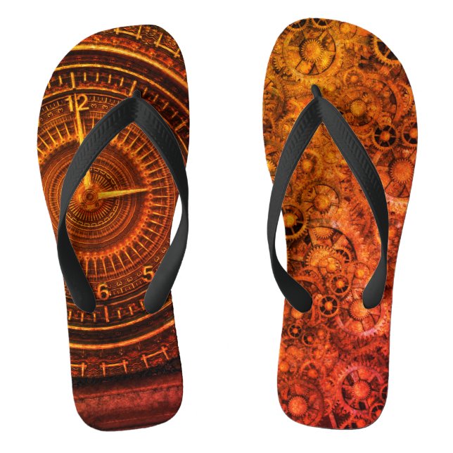 Chinelos Relógio barroco vitorioso (Pé da cama)