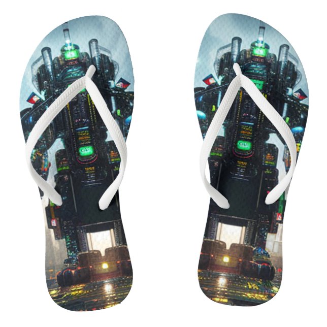 Chinelos Robot 4 (Pé da cama)
