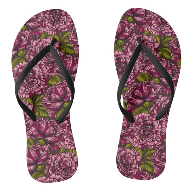 Chinelos Rosas para você (Pé da cama)