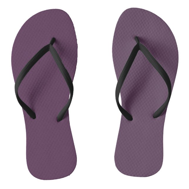 Chinelos Roxo da Crepúscula Havaiana (Pé da cama)