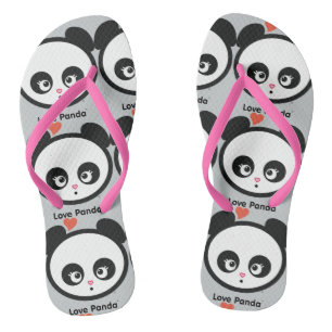 Chinelos Sacudir Love Panda® flutuam