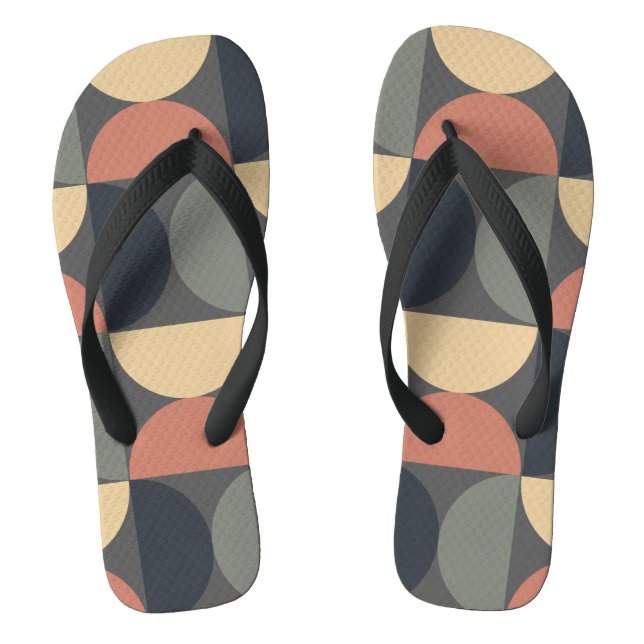 Chinelos Salmão de carvão moderno de meio século (Pé da cama)