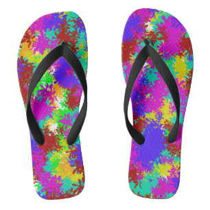 Chinelos Salpico De Artsy Por CBDOilPrincess Leggings