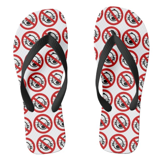 Chinelos SEM Cry Babies ⚠ Sinal de Aeroporto Tailandês ⚠ (Pé da cama)