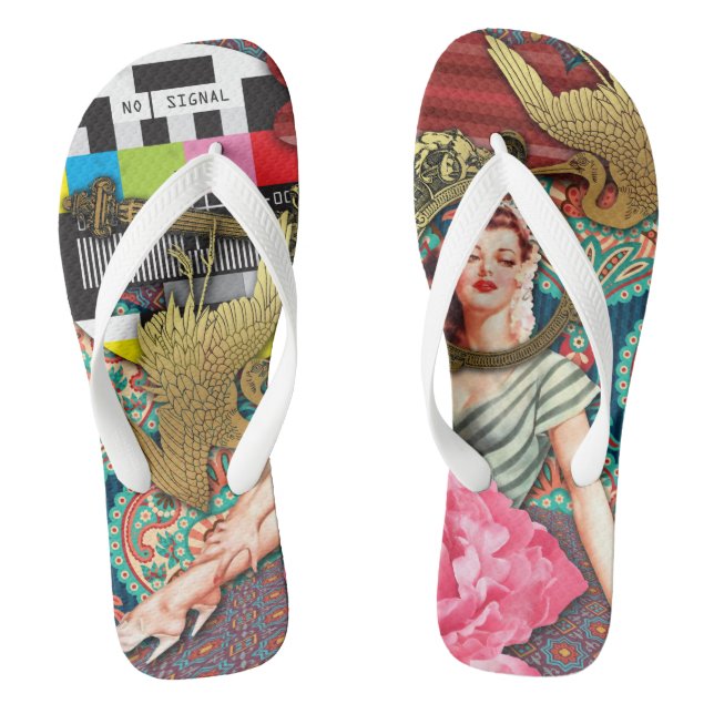 Chinelos Sem Sinal - Senhora Chateada (Pé da cama)