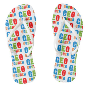 Chinelos Setas Coloridas Geocacher