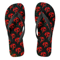 Símbolo Grungy Red Anarchy